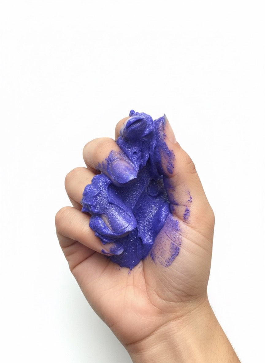 Indigo Veil Body Scrub - Infused with Moroccan Nila Powder